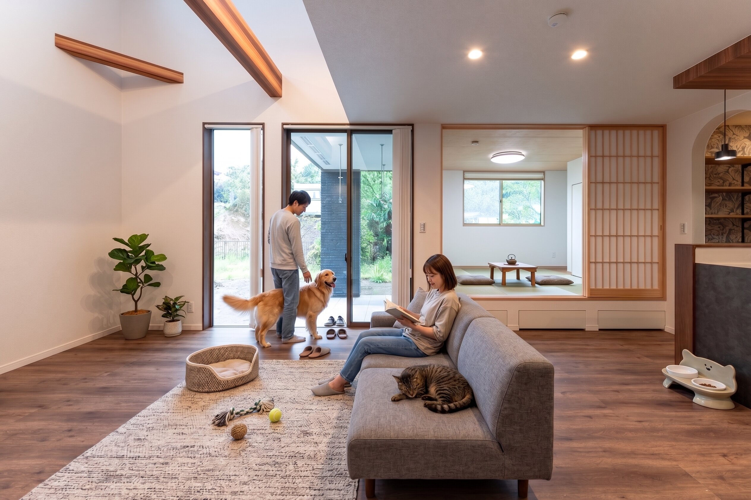 ペットと暮らす注文住宅のポイントをご紹介！